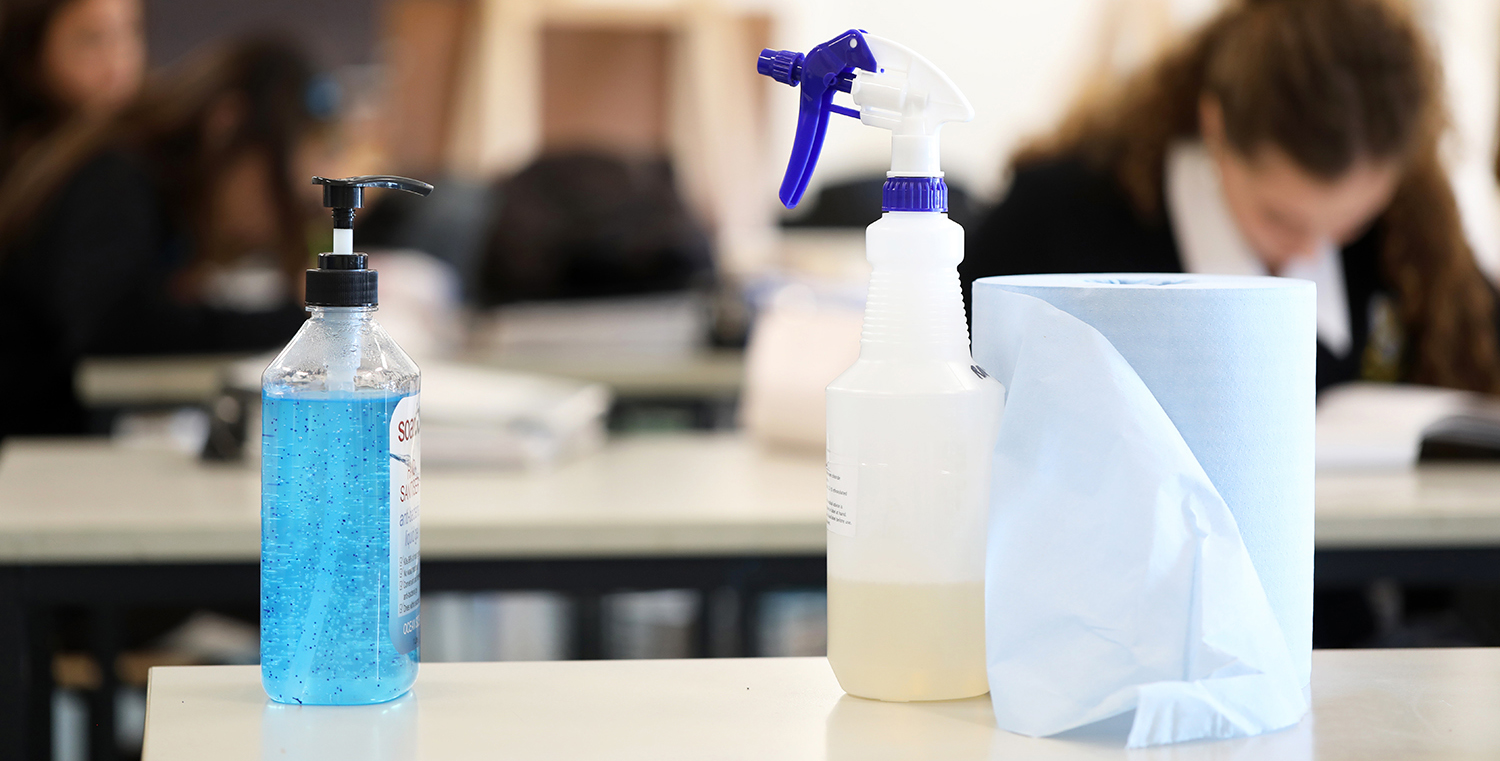 Authentically botanical disinfectants in the classroom
